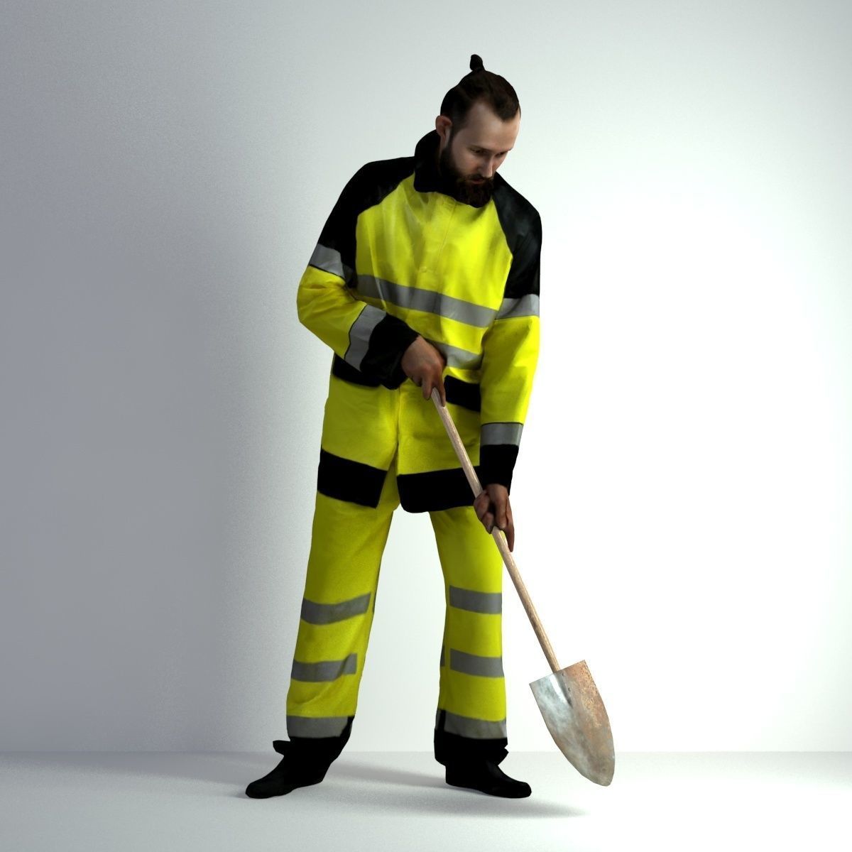 3D Scan Man Worker Safety 014 3D model_12