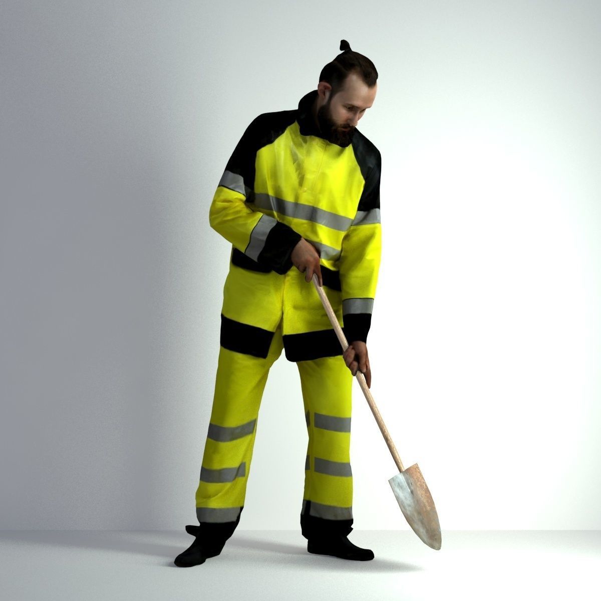 3D Scan Man Worker Safety 014 3D model_13