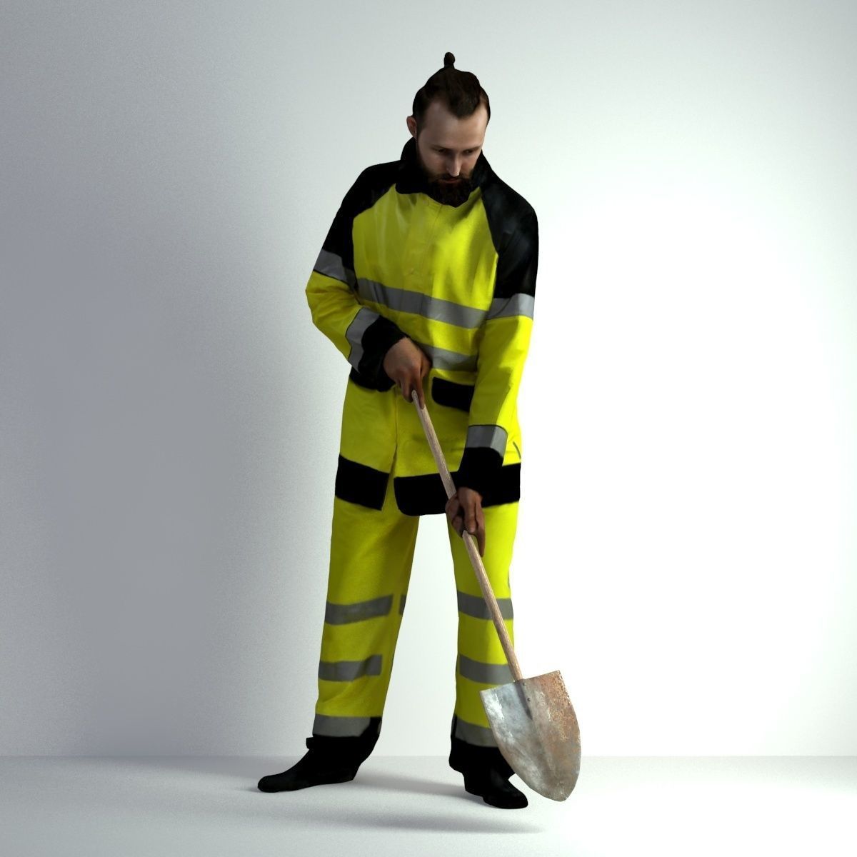 3D Scan Man Worker Safety 014 3D model_10