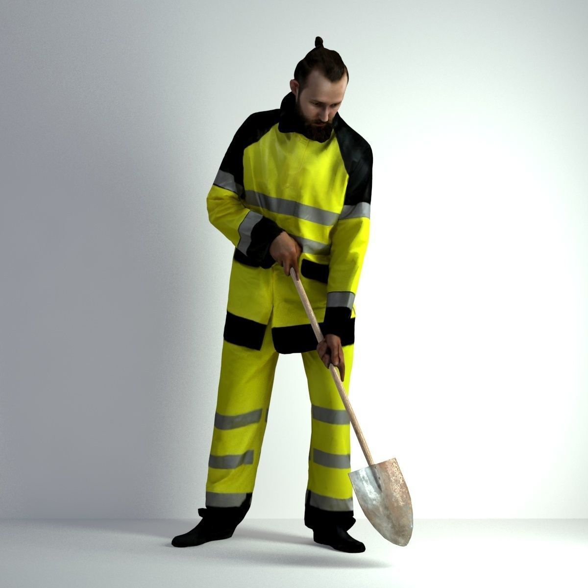 3D Scan Man Worker Safety 014 3D model_11