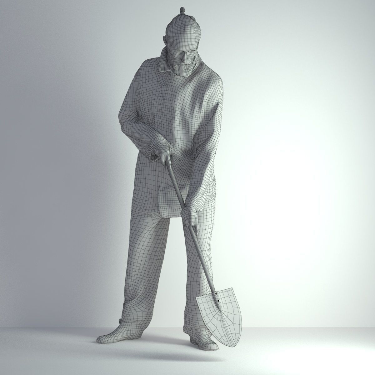 3D Scan Man Worker Safety 014 3D model_1