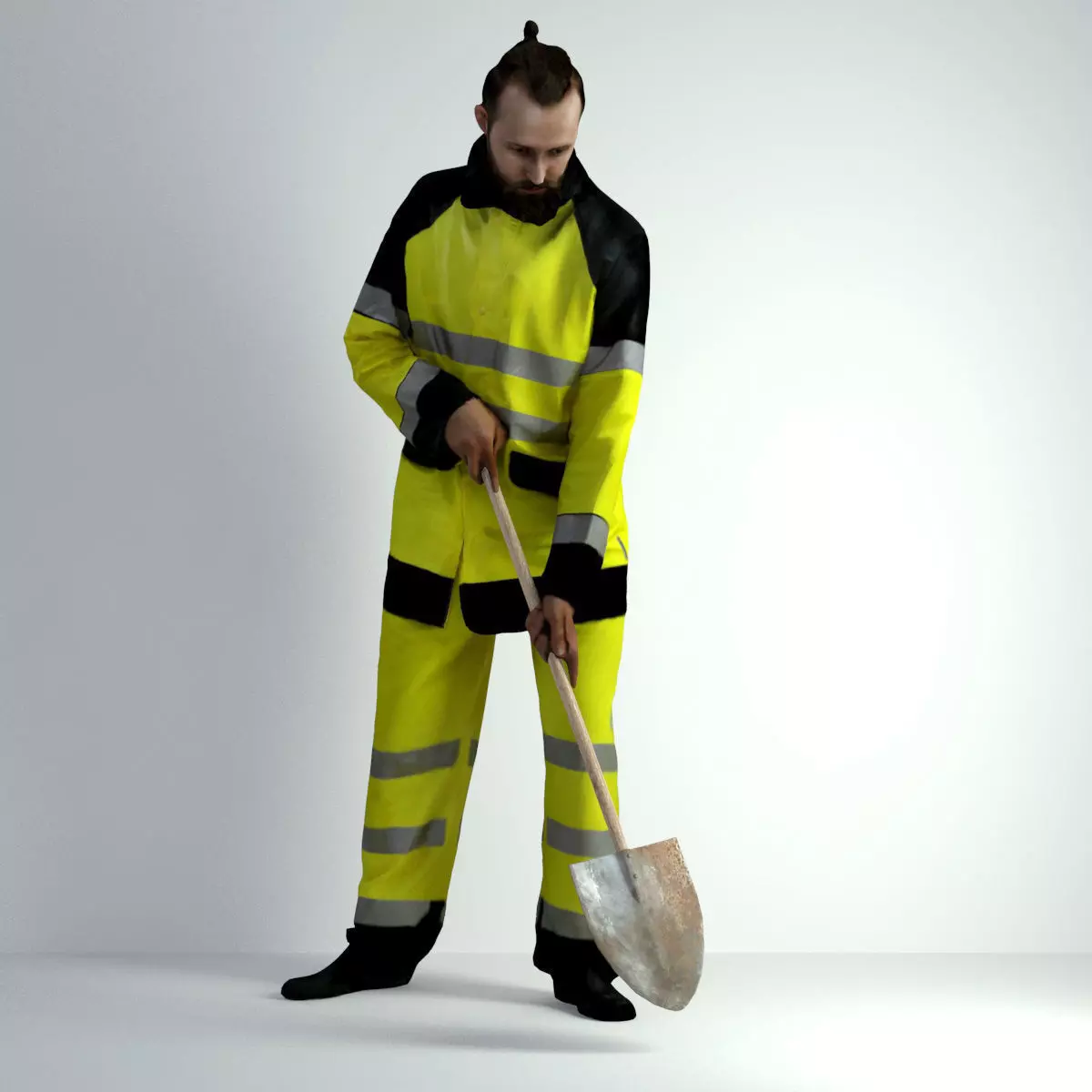 3D Scan Man Worker Safety 014 3D model_0