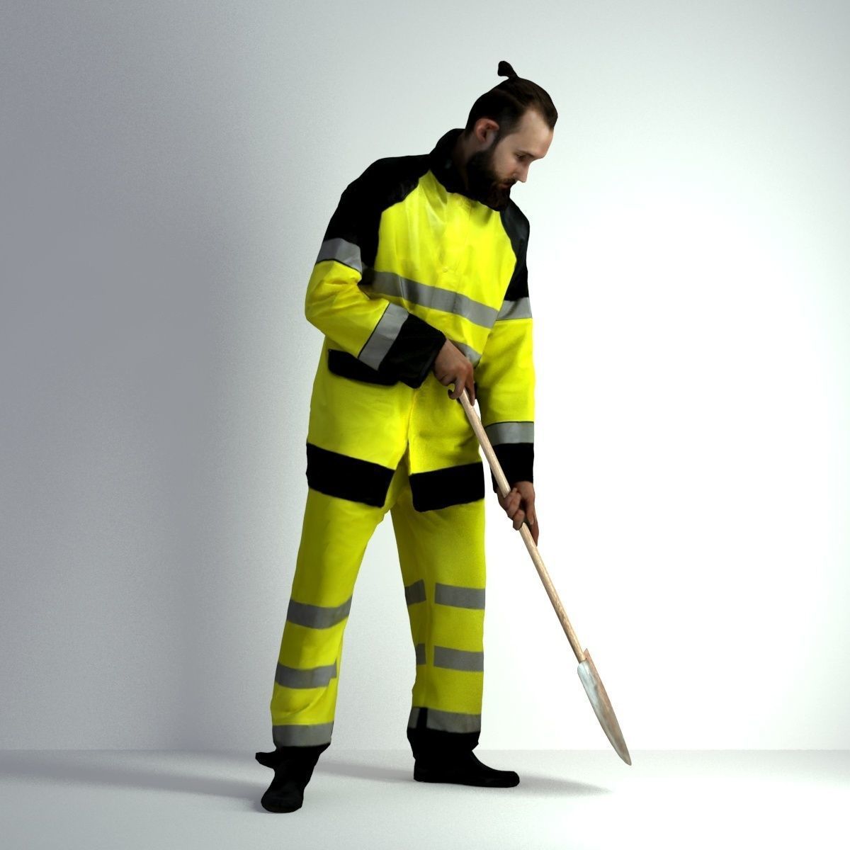 3D Scan Man Worker Safety 014 3D model_15