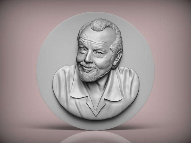 Jack Nicholson 3D model