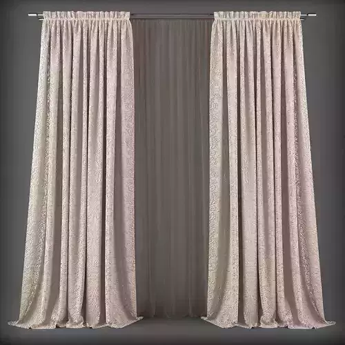 Curtain 3D model 291