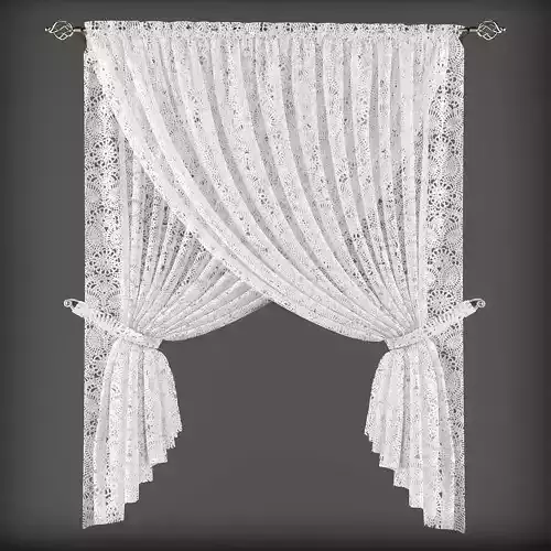 Curtain 3D model 297