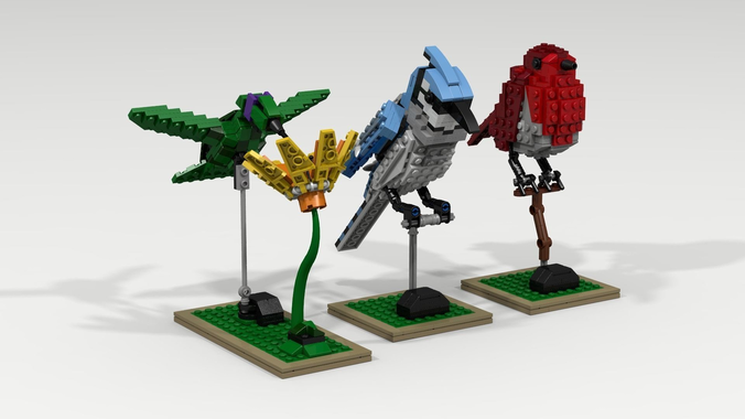 Lego bird pack