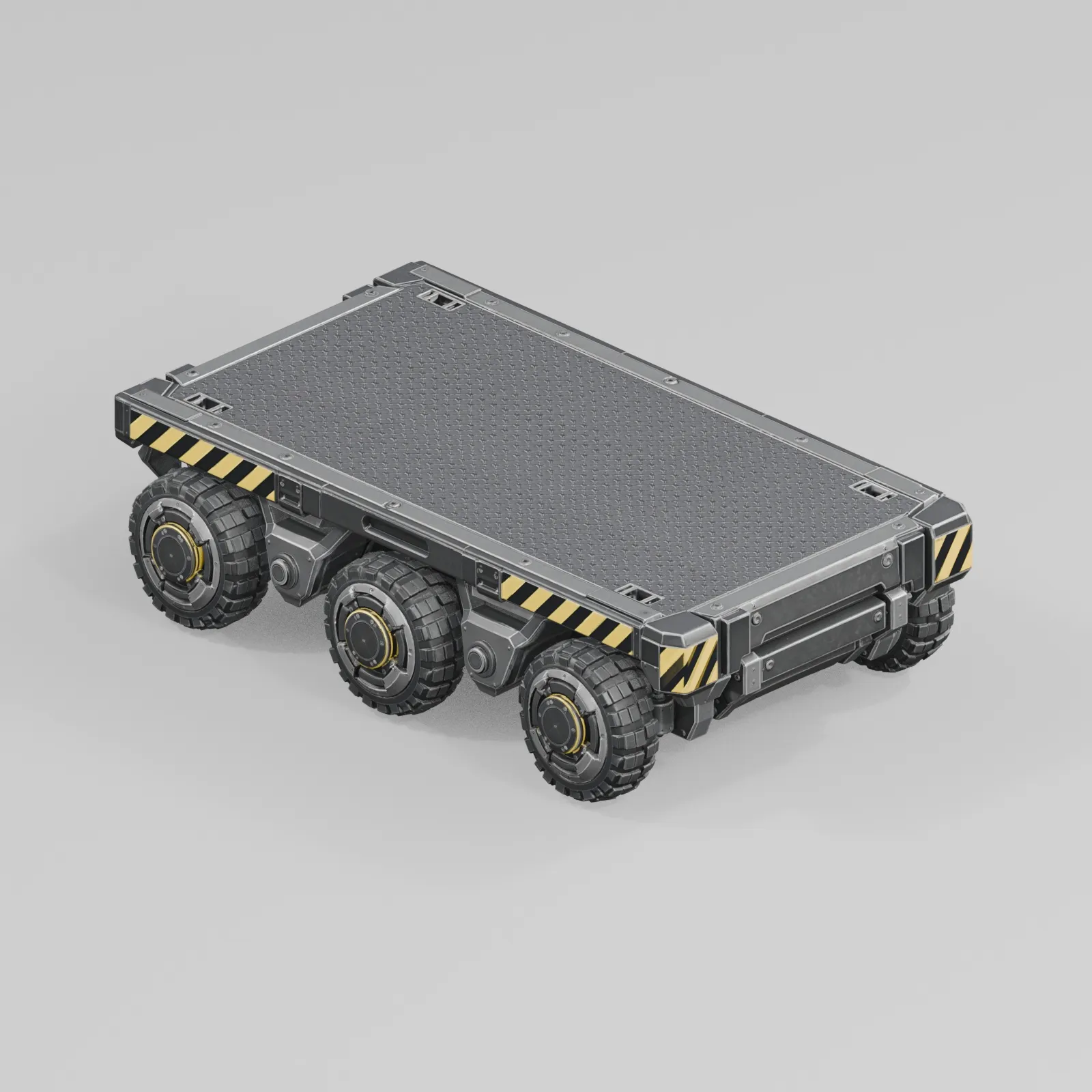 Sci-Fi Cargo Transport Cart 3D model | CGTrader