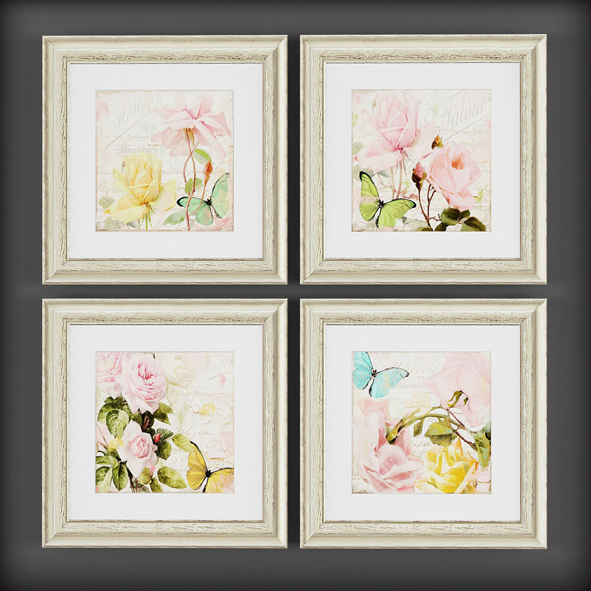 Picture Frames Low-poly 3D model_2