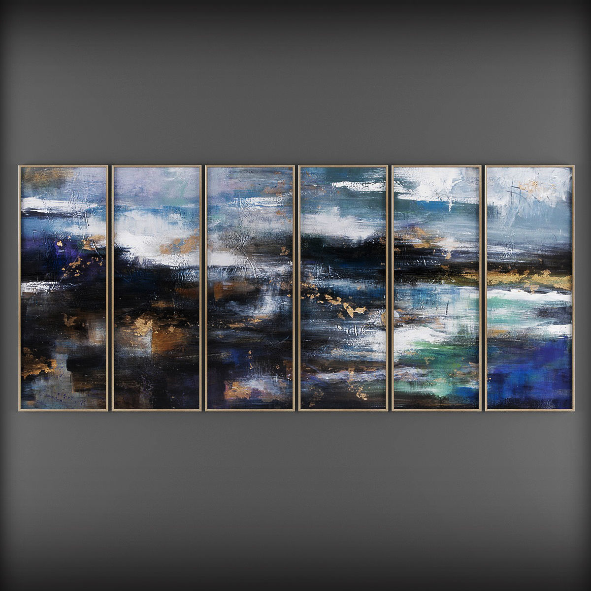 Picture Frames Low-poly 3D model_2