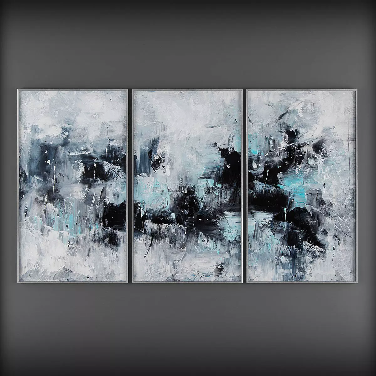 Picture Frames Low-poly 3D model_0