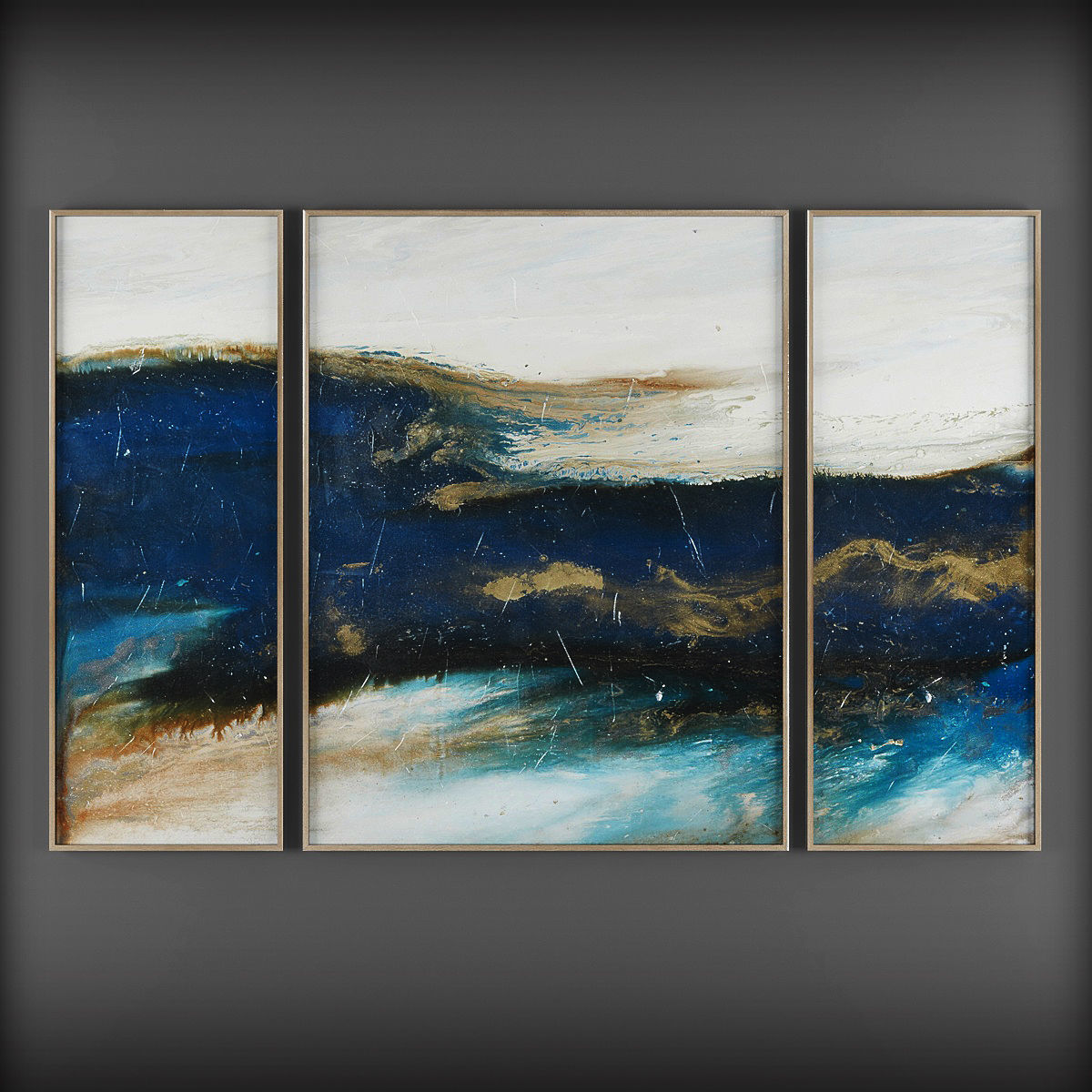 Picture Frames Low-poly 3D model_1