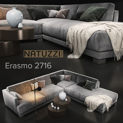 Sofa natuzzi Elios 2979 3D model