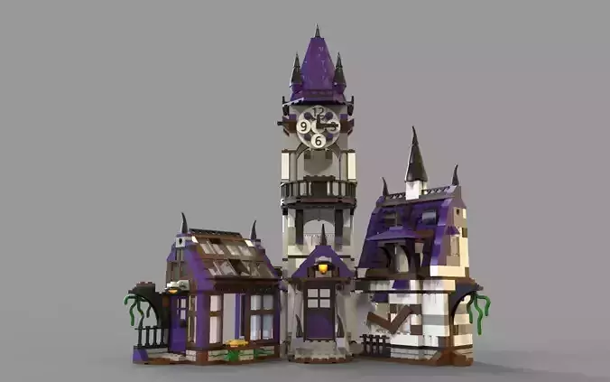 Lego 3d House fantasy
