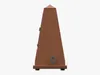 Wooden Pyramid Metronome with Pendulum and Winding Key 3D model | CGTrader