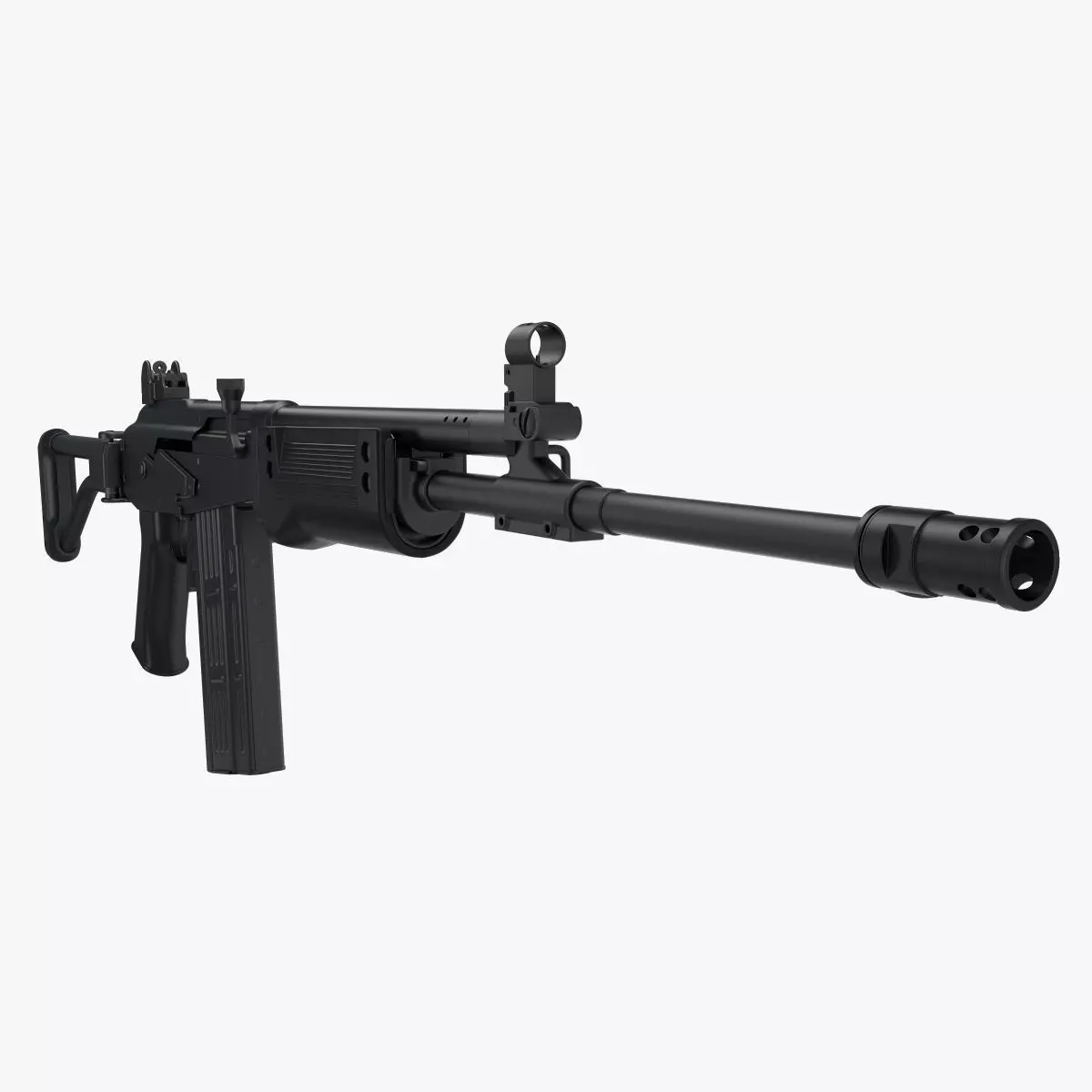 Galil 308 AR model 329 3D model