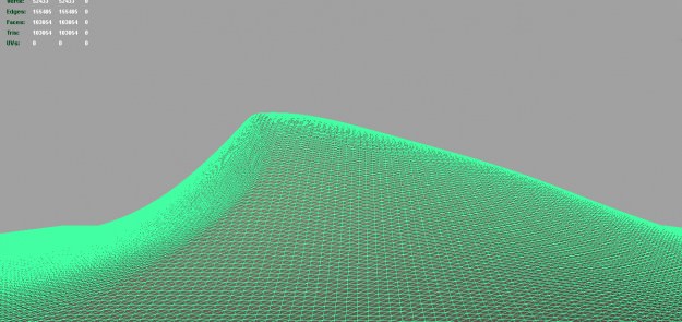 3d Terrain Dune 3D model_1