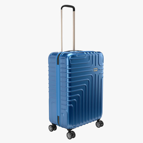 John Lewis Suitcase 68cm Blue 3D model