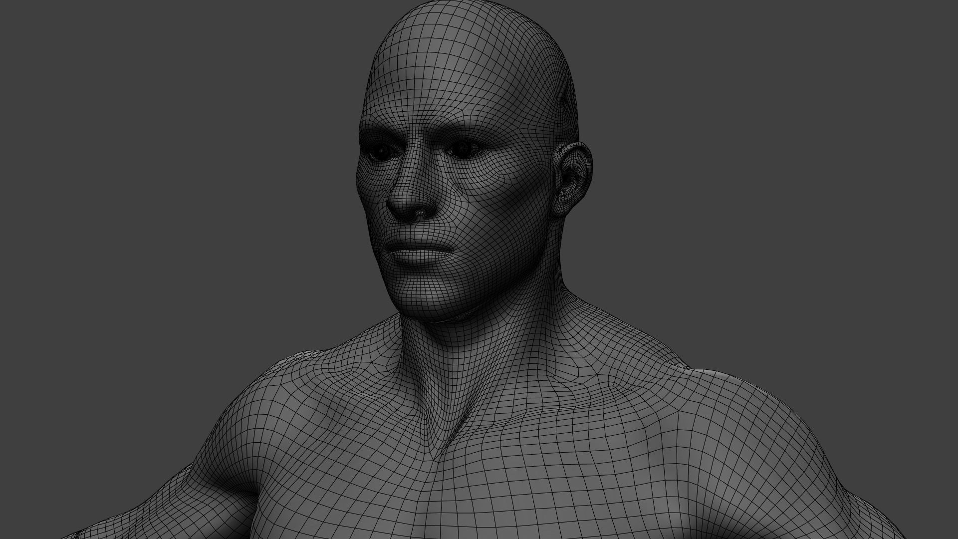 Hospitaler Knight Low-poly 3D model_10