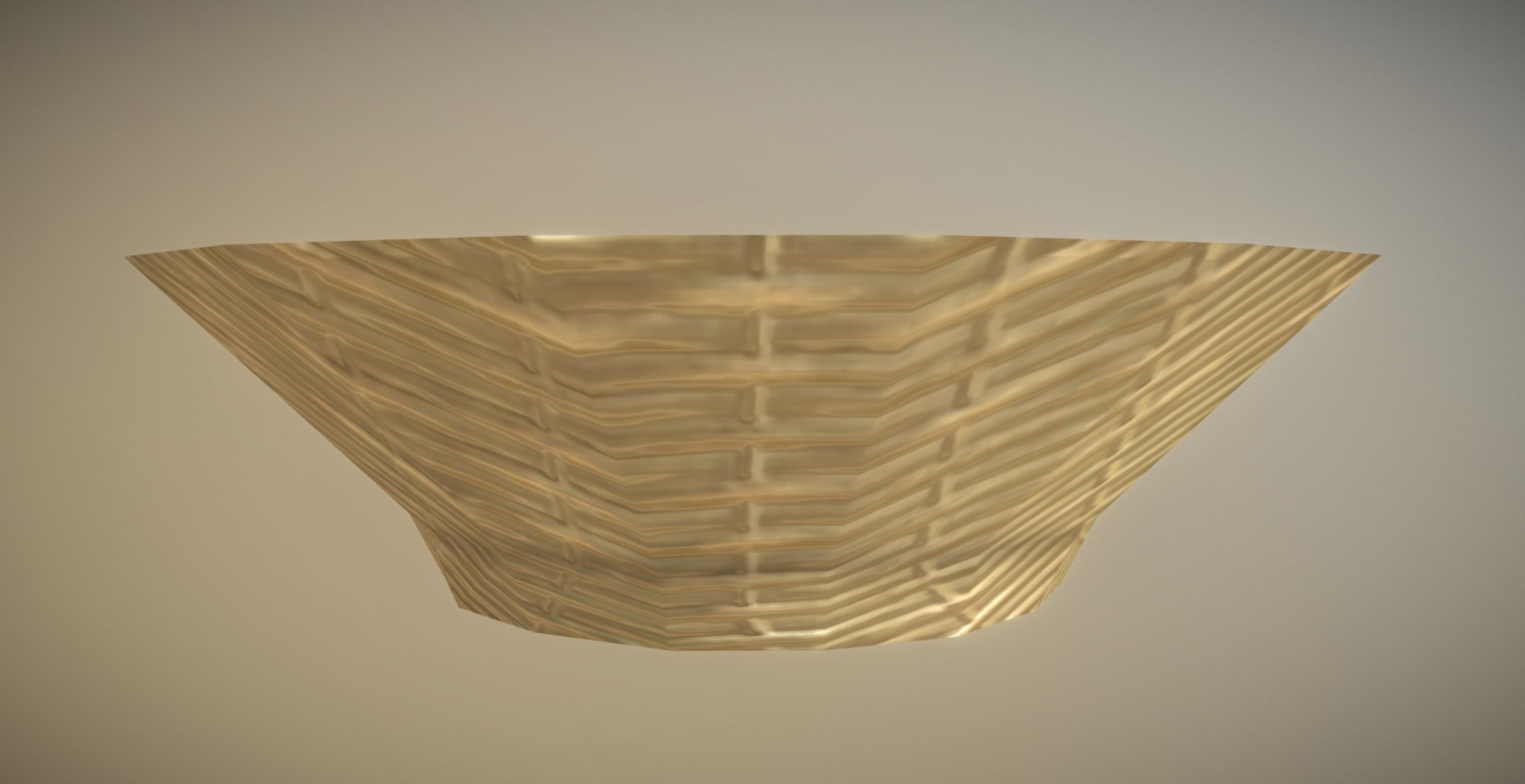 Basket with Cookies low-poly game ready Low-poly 3D model_11