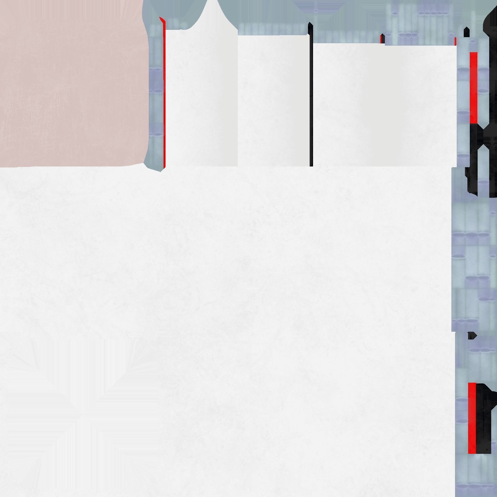 Retro Wall Clock low-poly game ready Low-poly 3D model_4