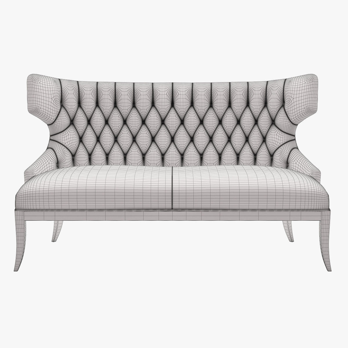 Seven Sedie Irene 3D model_4