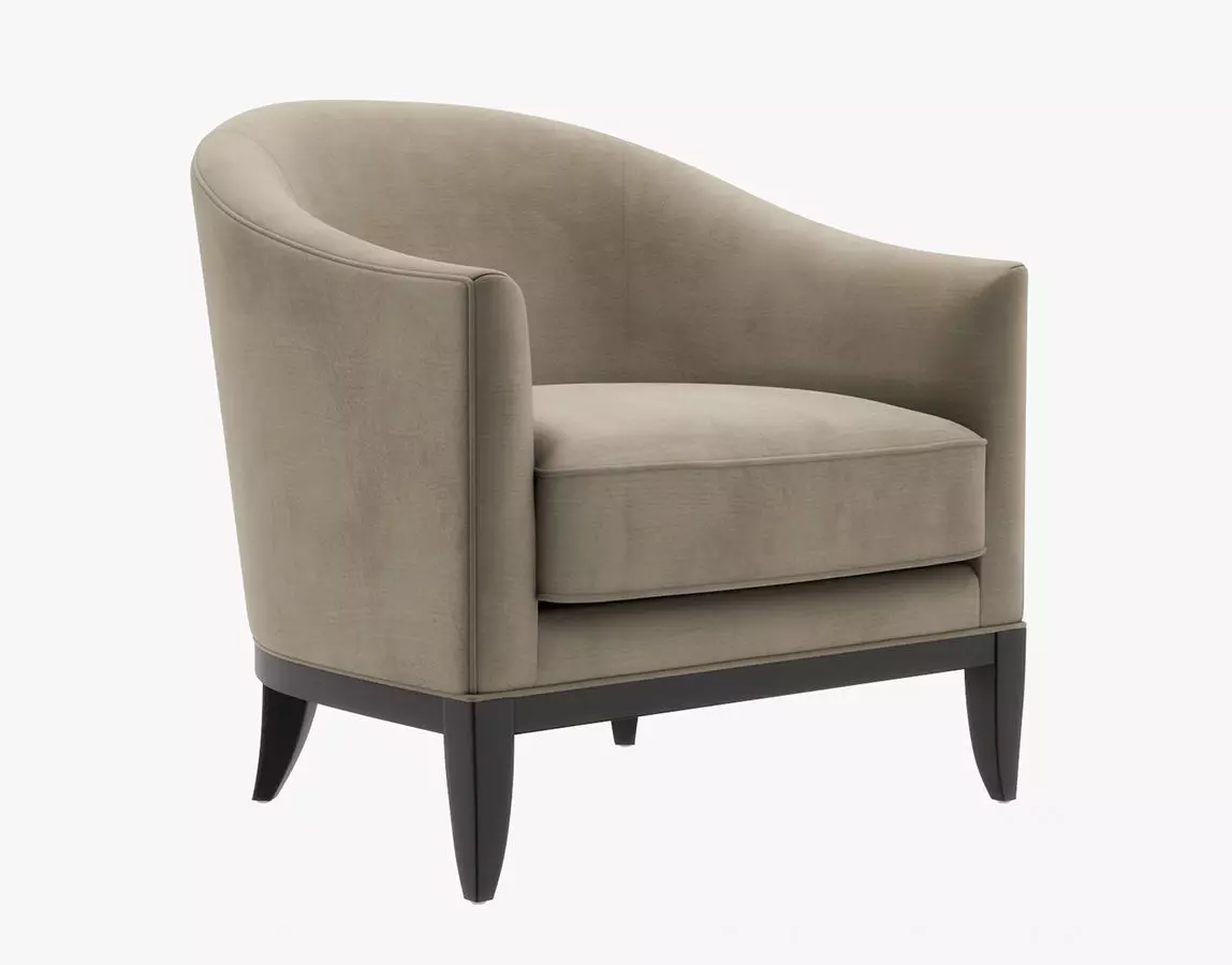 Seven Sedie King Armchair 9453P 3D model