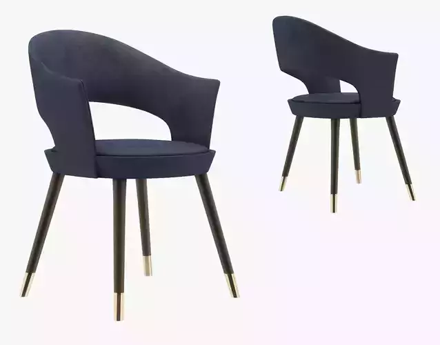 Seven Sedie Lucrezia 0608A 3D model