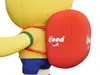 Brazil Canary Mascot Plush Set 3D model | CGTrader