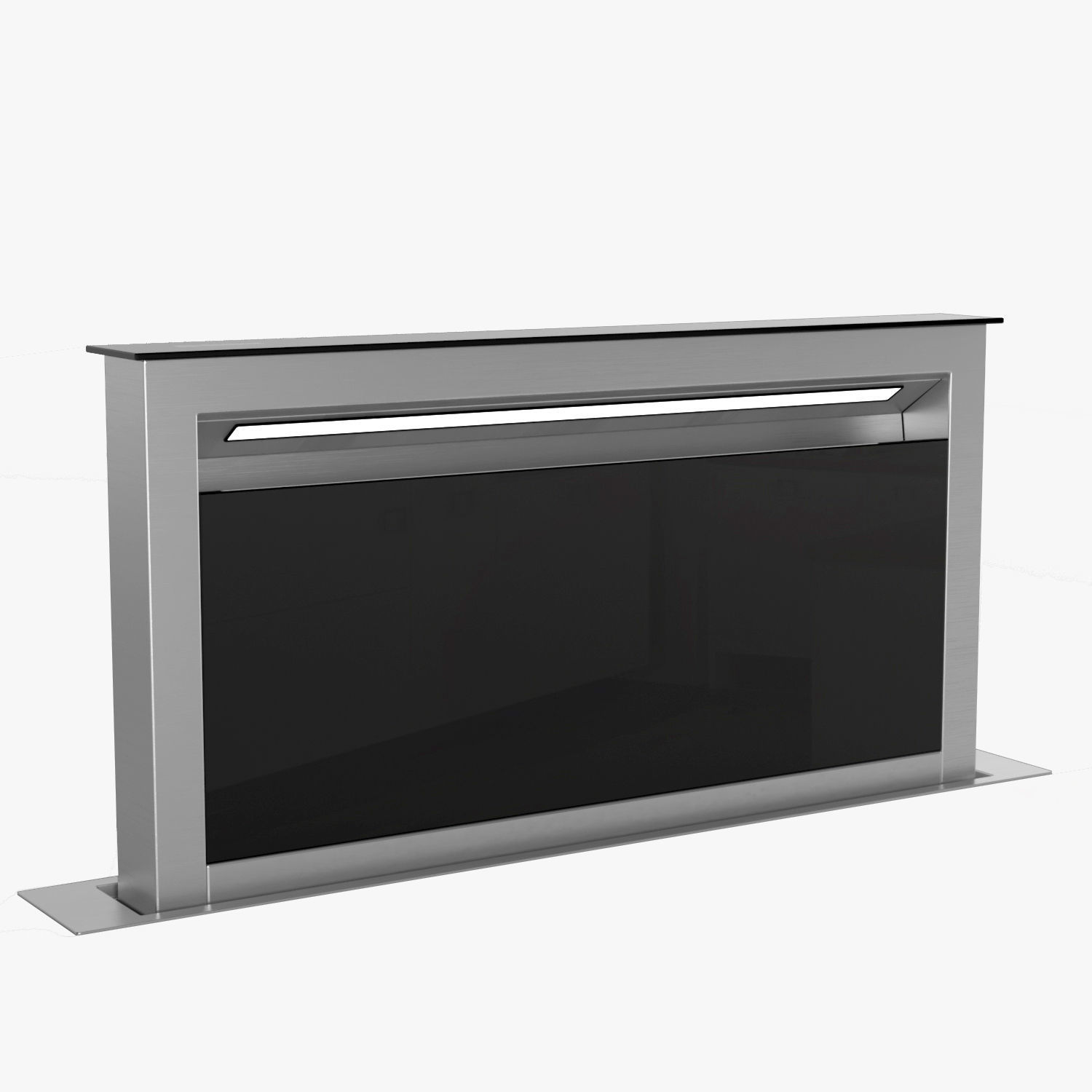 91cm wide Bosch Domino ventilation module DDA097G59B 3D model_1