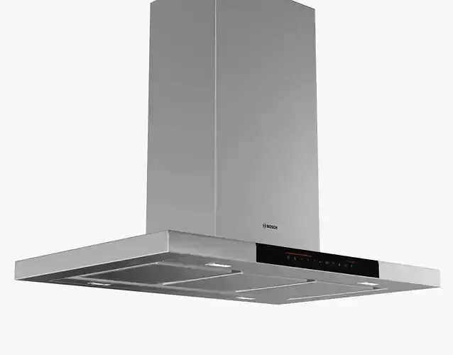 Island chimney hood DIB091K50B Serie 8 3D model