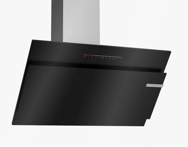 Bosch Wall mounted Inclined hood DWK97JQ60B Serie 6 3D model