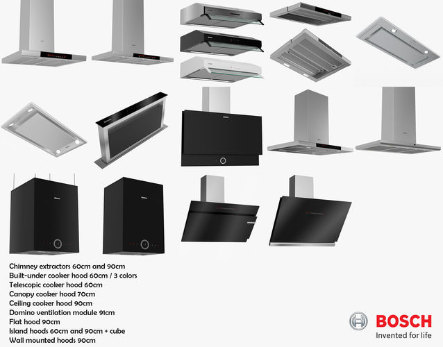 Bosch extractor collection 3D model