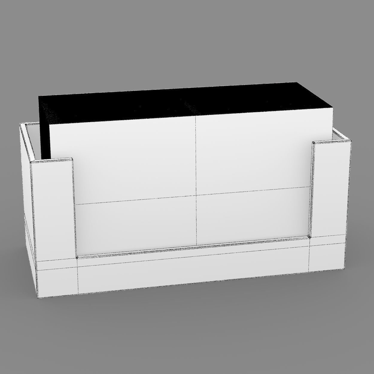 Business card holder 3D model_2