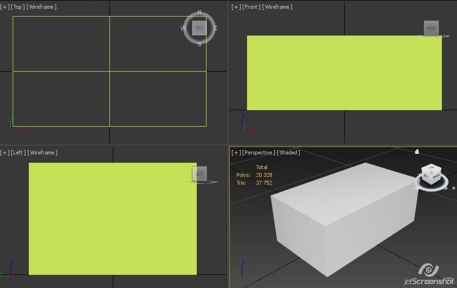 Business card stack 3D model_4