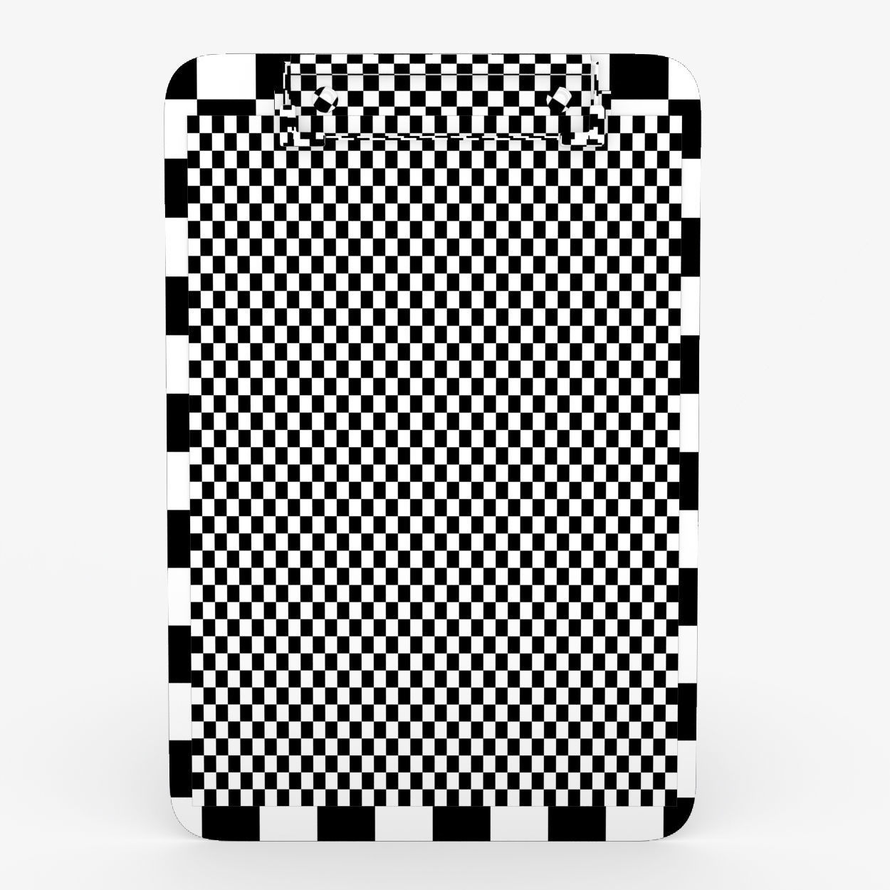 Desk clipboard 3D model_2