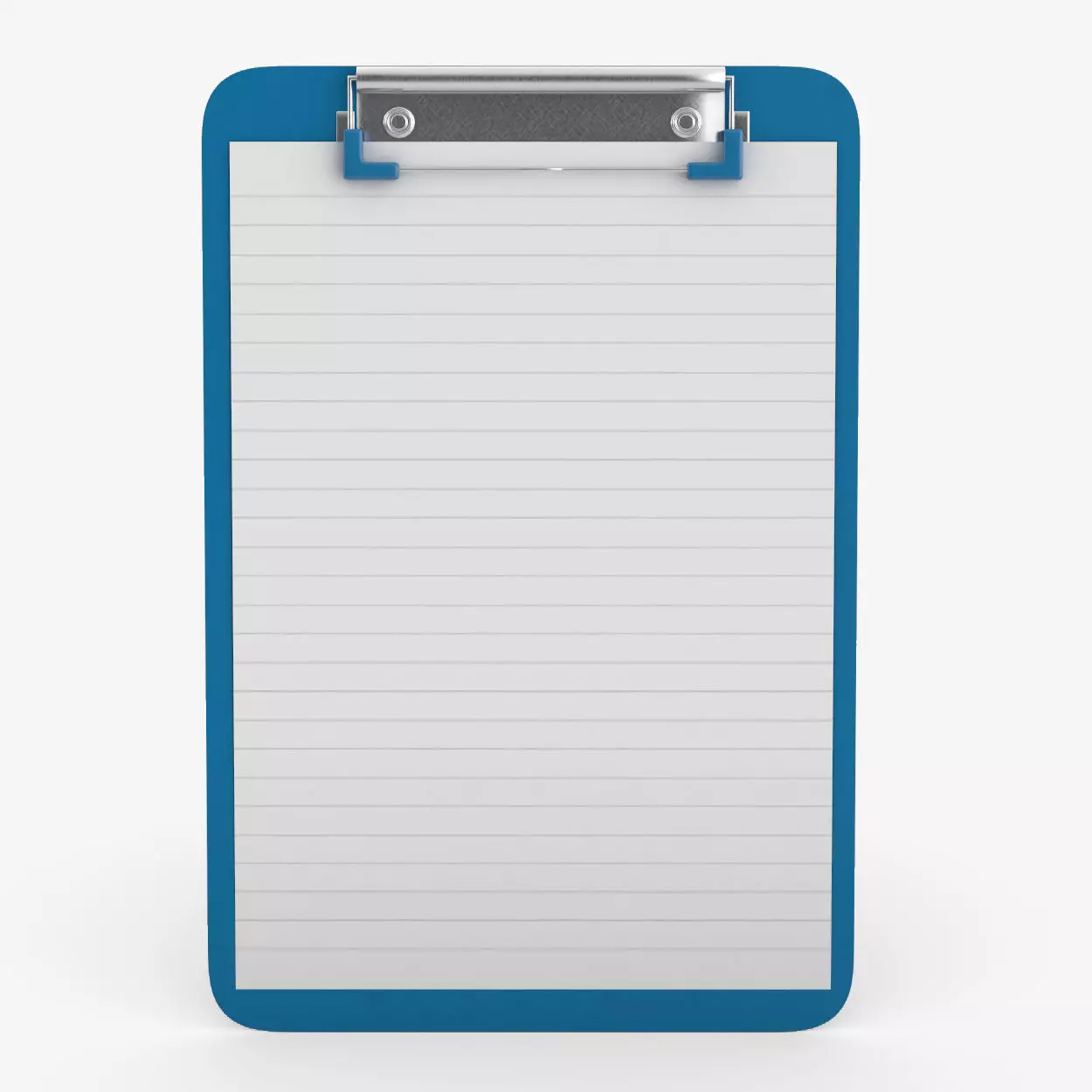 Desk clipboard 3D model_0