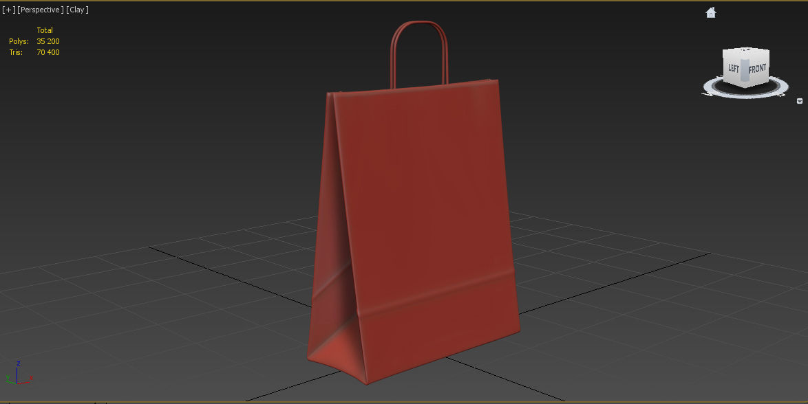 Paper pack or gift pack 3D model_5
