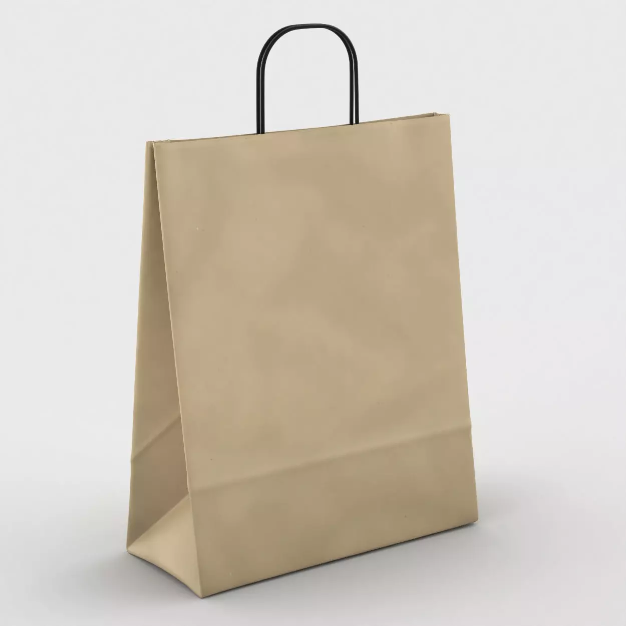 Paper pack or gift pack 3D model_0