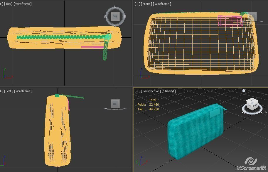 Pencil pouch 3D model_6