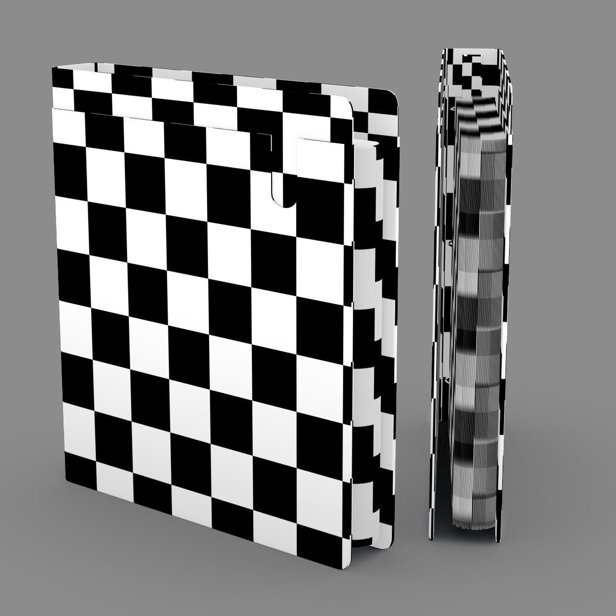 Pocket binder 3D model_2