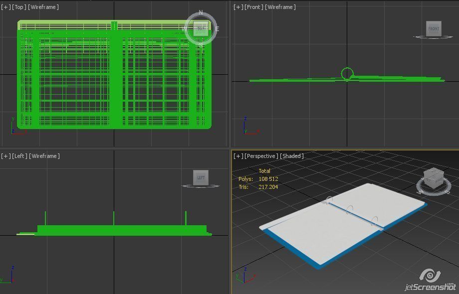 Open pocket binder 3D model_3