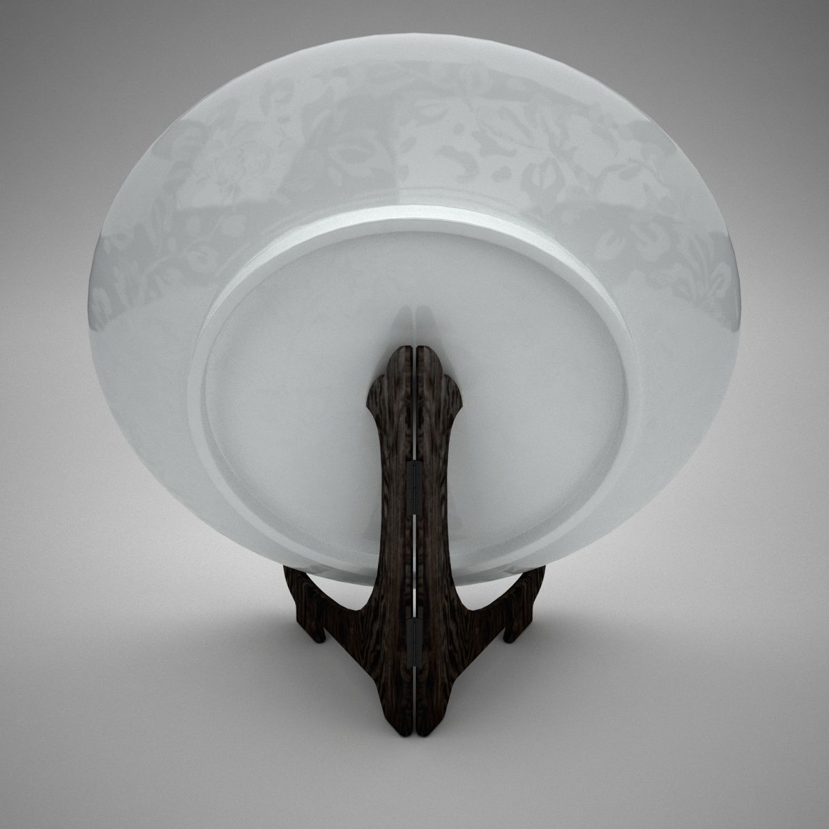 KAKIEMON plate 3D model_4