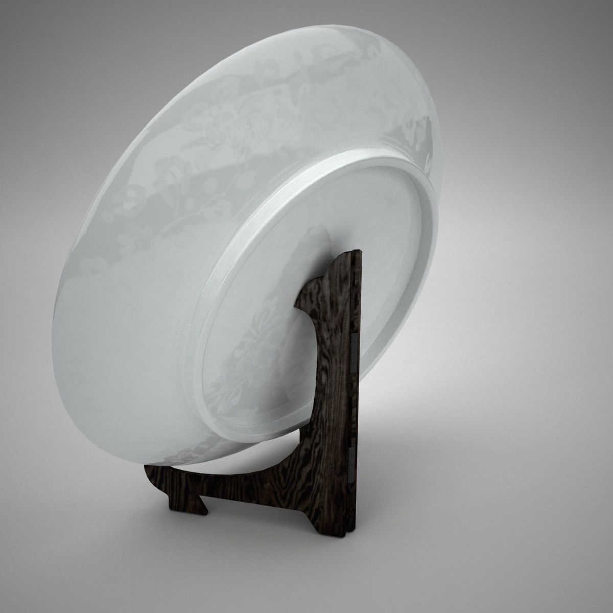 KAKIEMON plate 3D model_5
