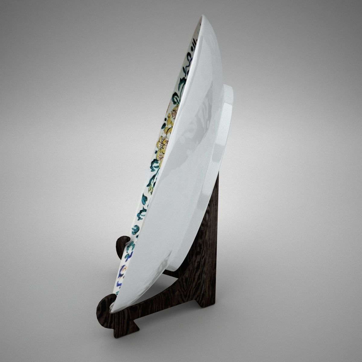 KAKIEMON plate 3D model_6