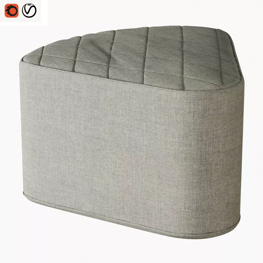 Pouf Aia 01 3D model_0