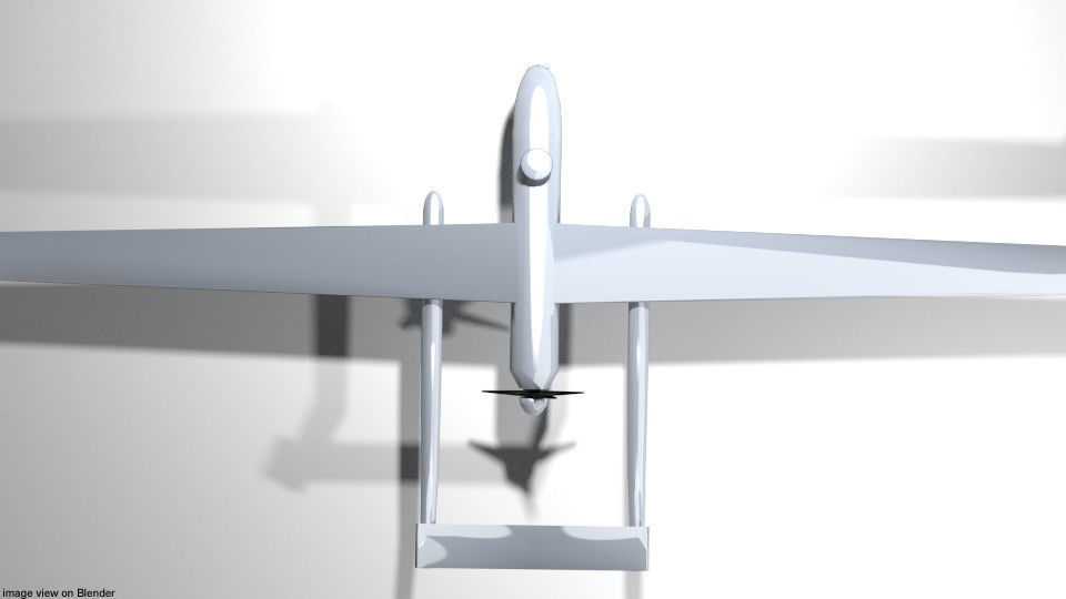 Drone - UAV Shadow 3D model_2