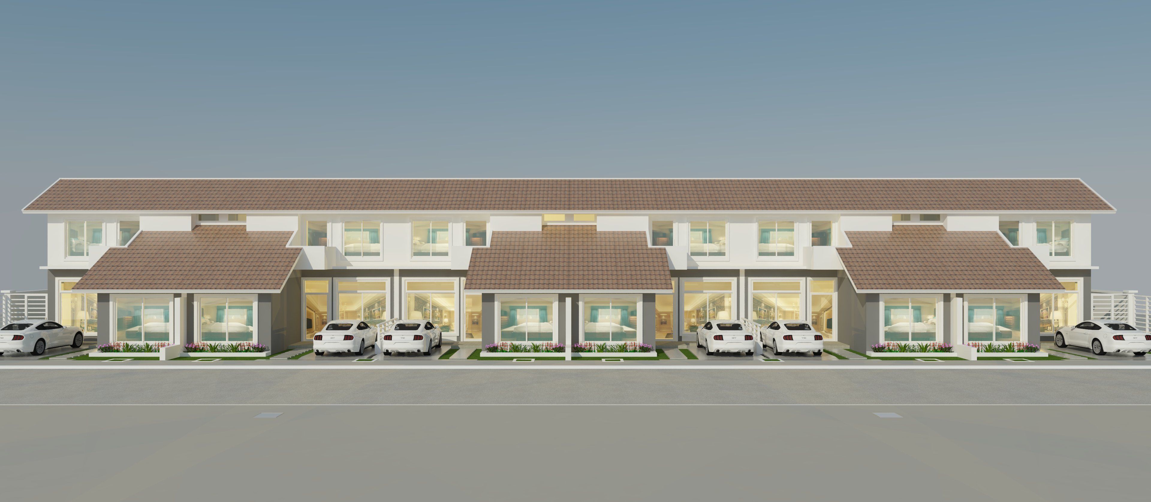 Link house 2 story 3D model_4