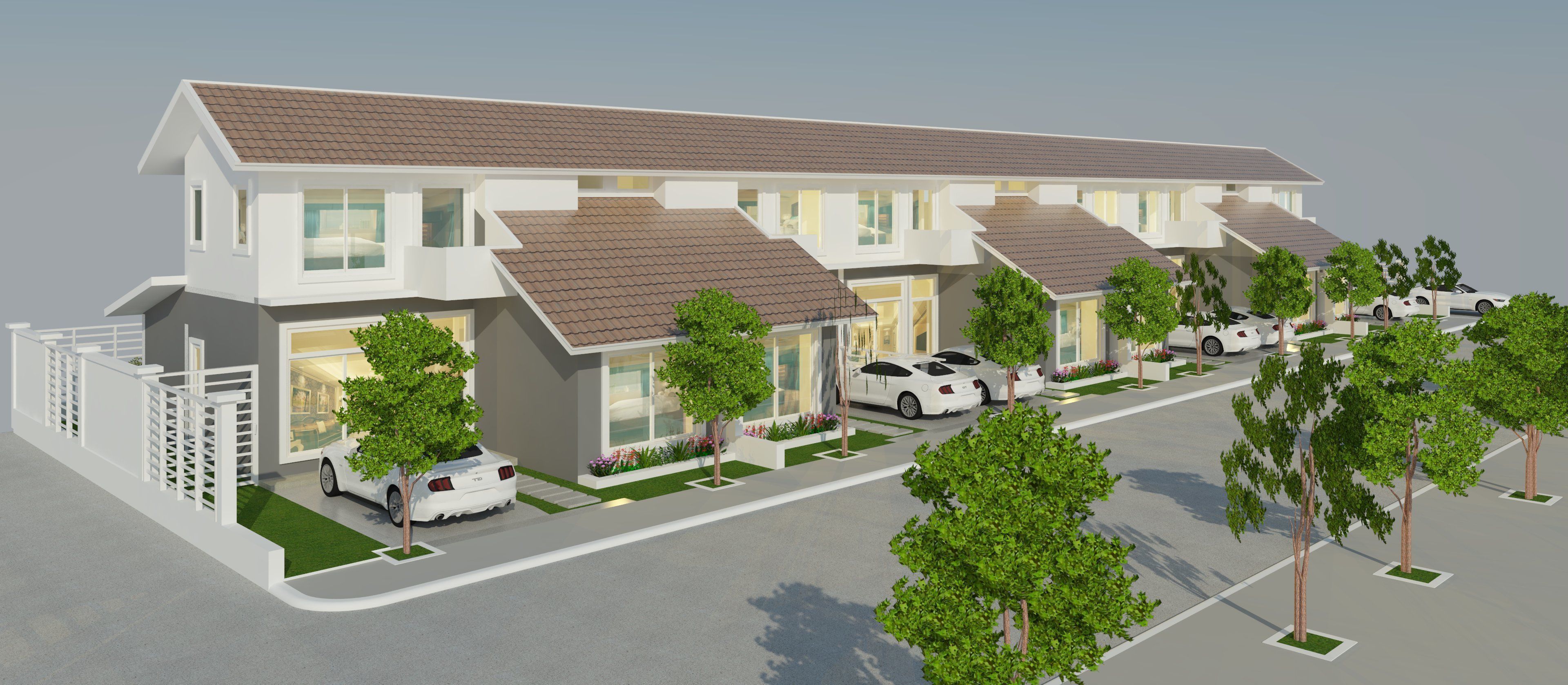 Link house 2 story 3D model_2