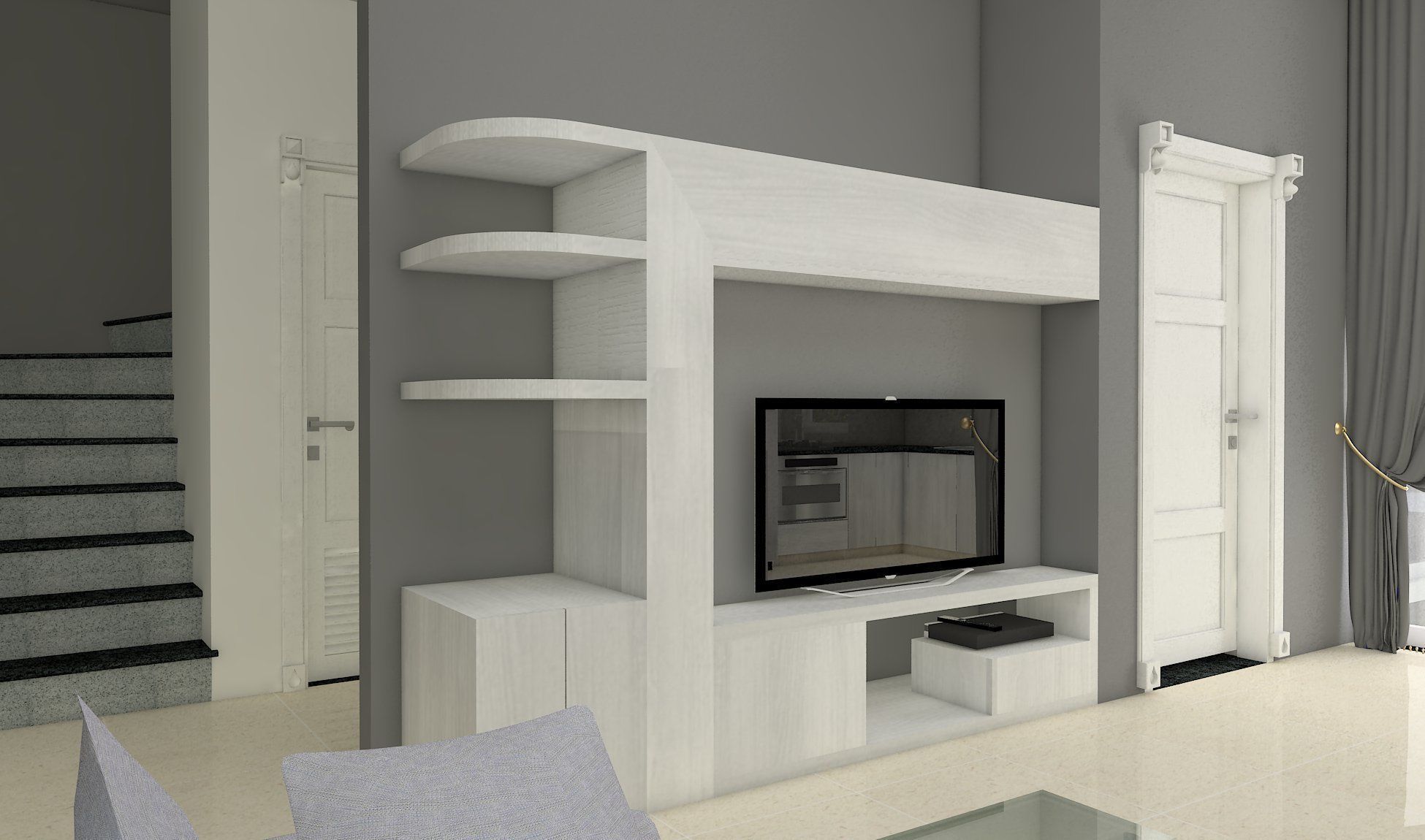 Link house 2 story 3D model_1